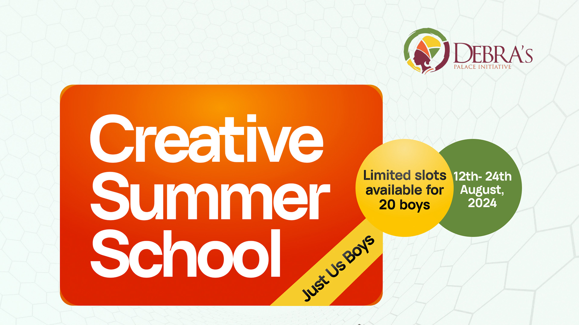 Debras Palace Initiative: Creative Summer School